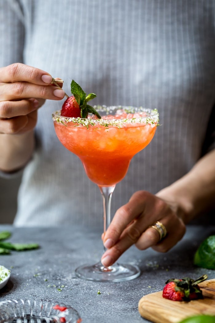 Why Your Next Celebration Needs a Custom Strawberry Champagne Margarita